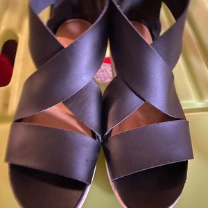 Black dress sandal very nice little wear.